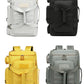 Sac à dos grand volume avec multiples poches visibles