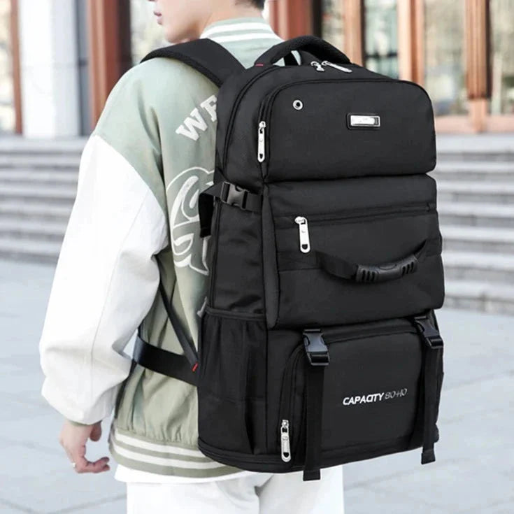Sac à dos extensible avec poches multiples et grande capacité