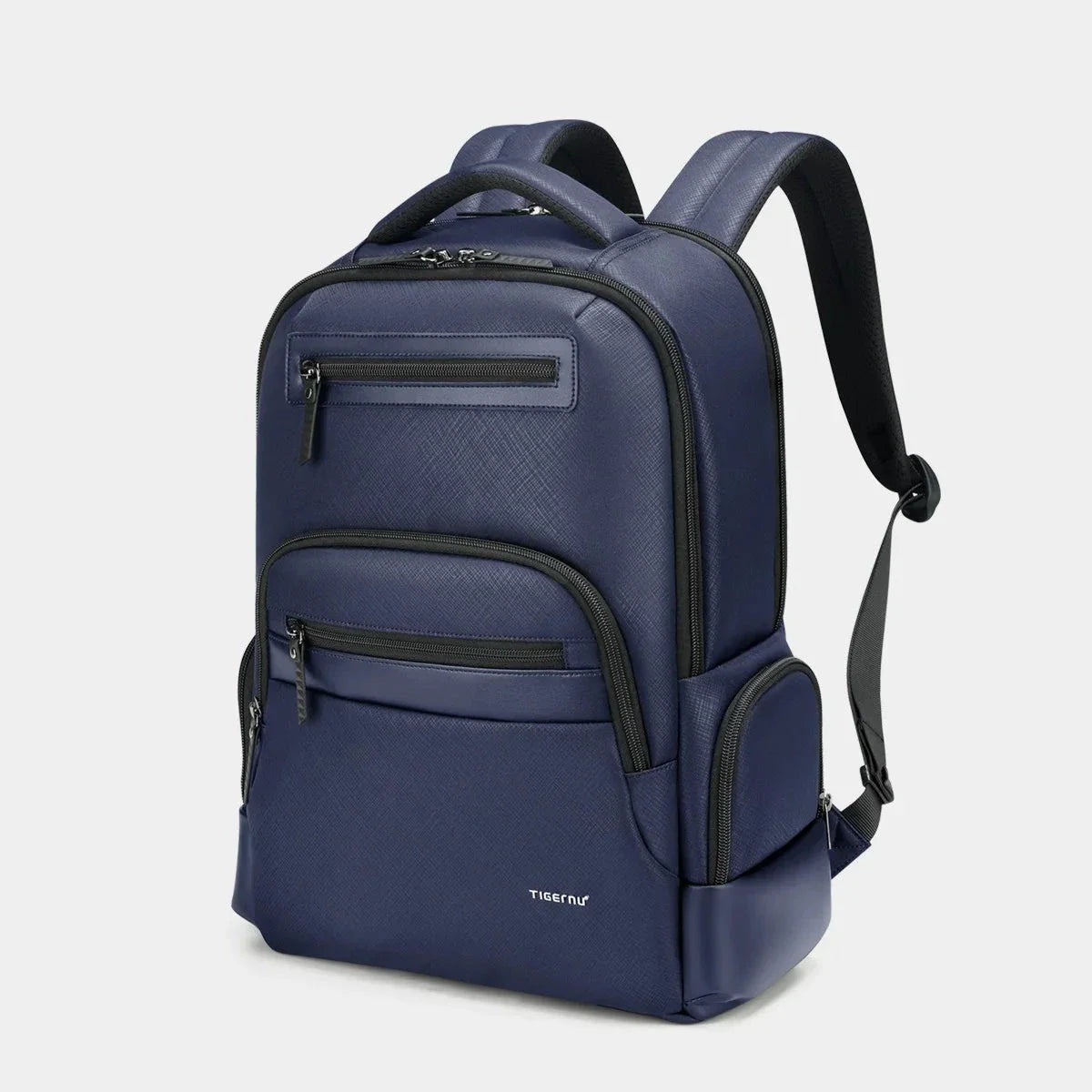 Sac à dos bleu marine avec design moderne et ergonomique