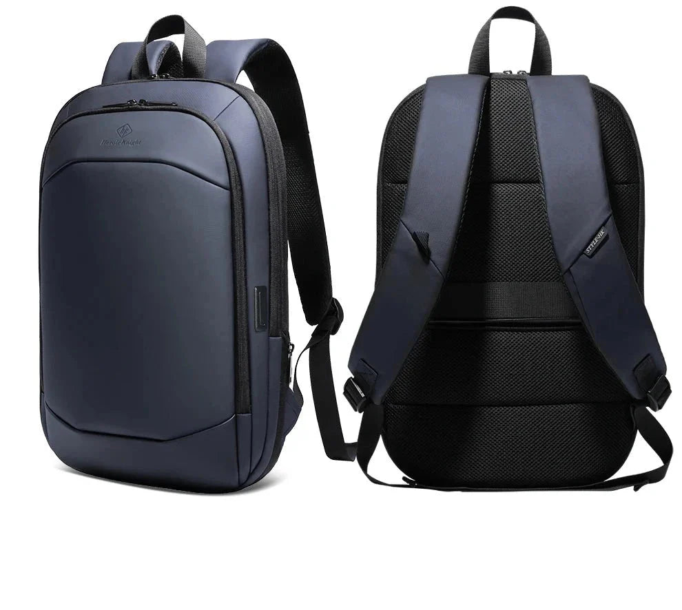 Sac à dos bleu marine, parfait pour le travail et les voyages