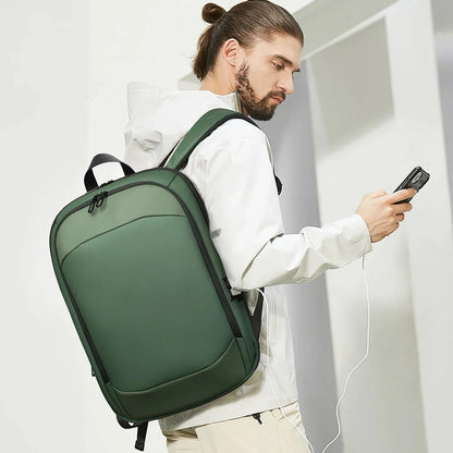 Sac à dos vert kaki, idéal pour un usage quotidien