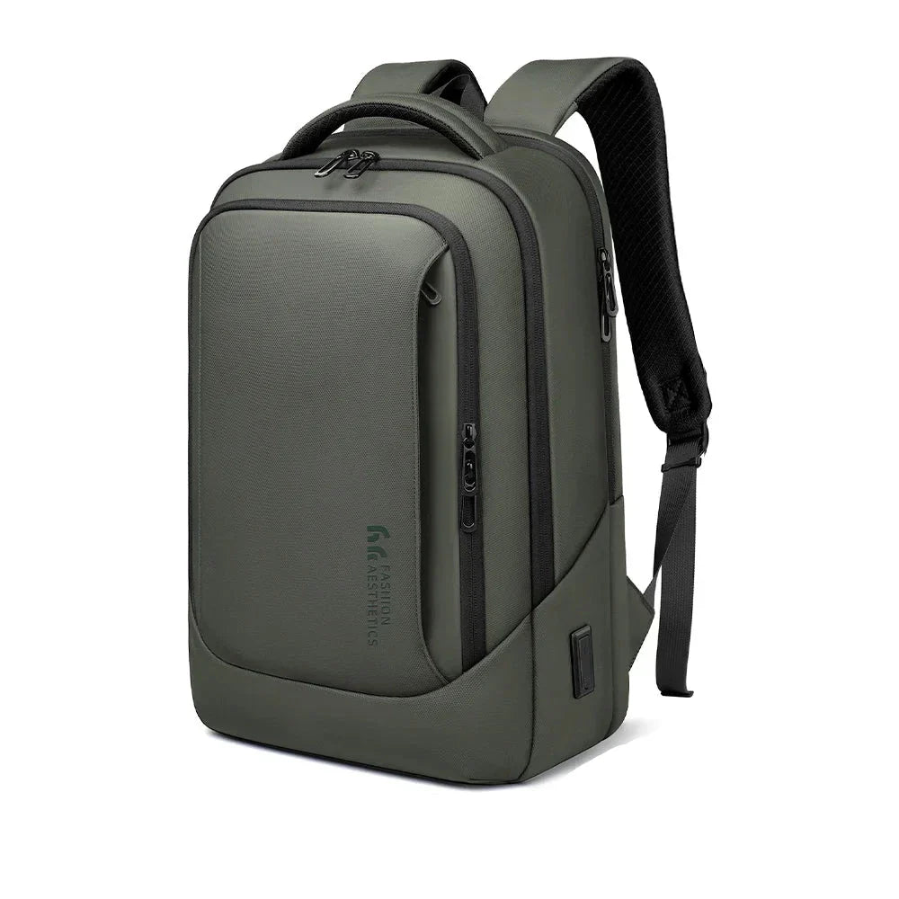 Sac à dos vert, idéal pour le travail et les voyages