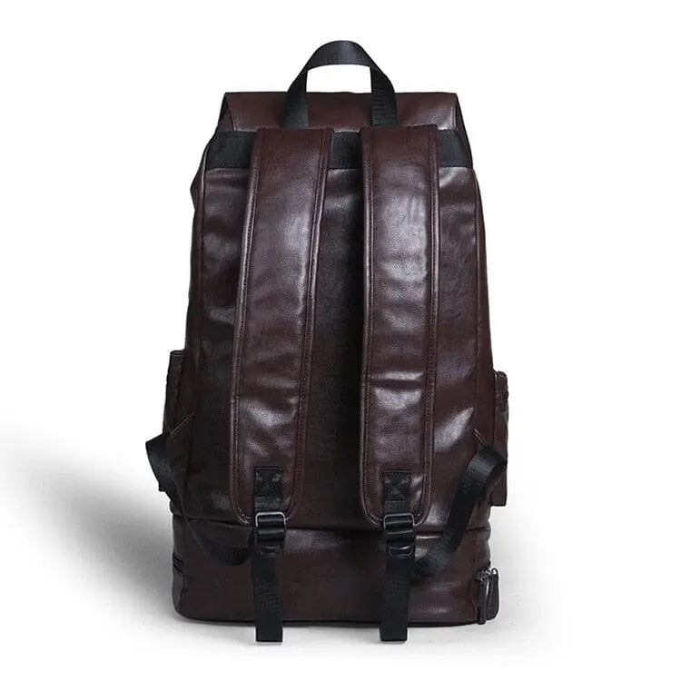 Sac à dos vintage avec port USB et compartiment chaussures