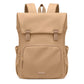 Sac à dos marron avec compartiment pour ordinateur 16 pouces