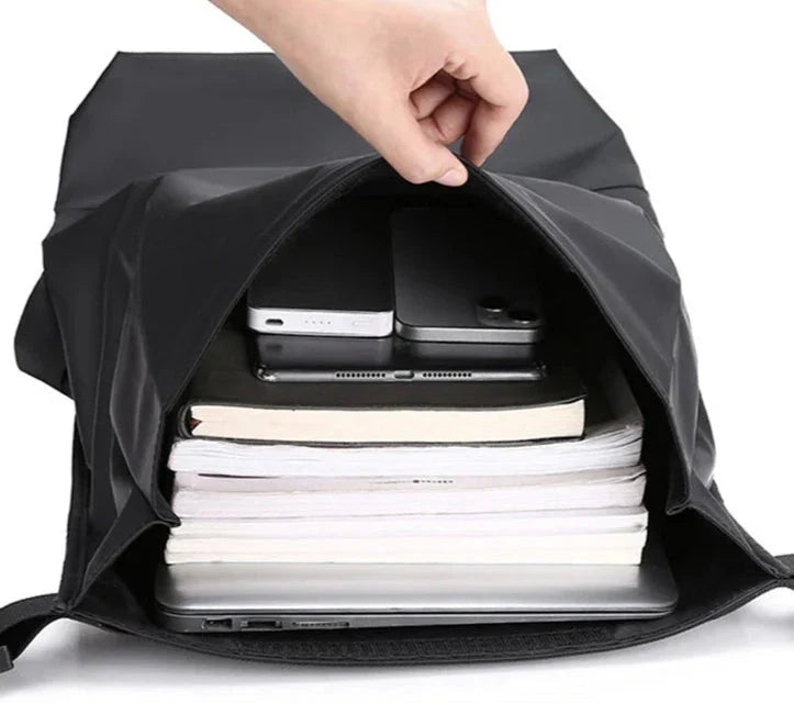 Sac à dos imperméable avec poches multiples ouvertes