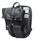 Sac à dos roll top noir avec port USB intégré