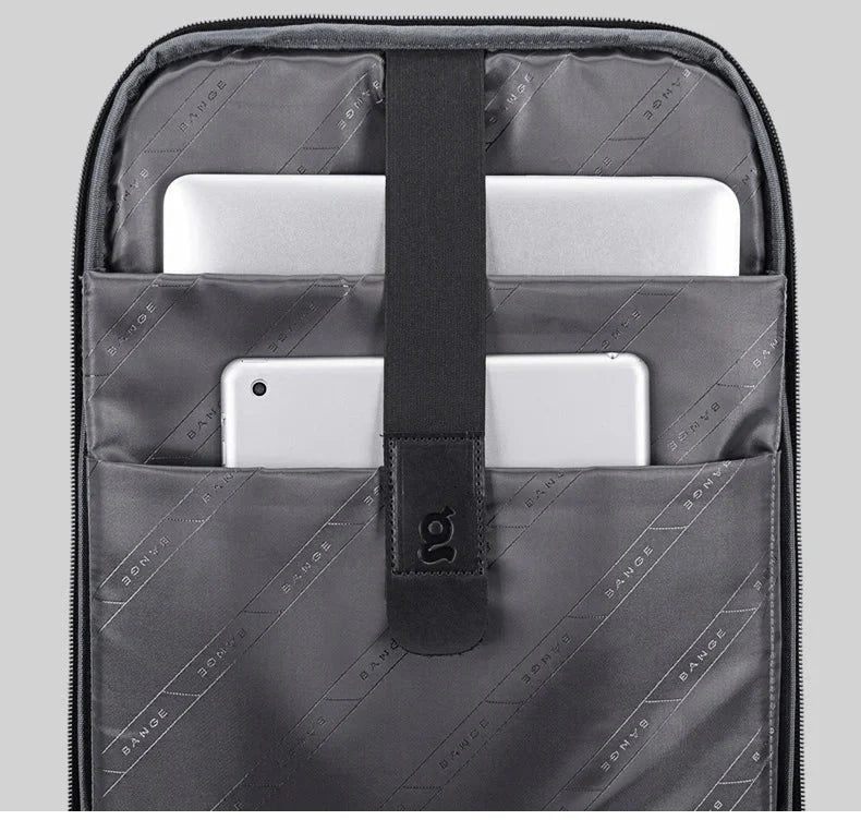Compartiment antivol pour ordinateur portable visible à l'arrière