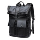 Étiquette bagage attachée au sac à dos imperméable