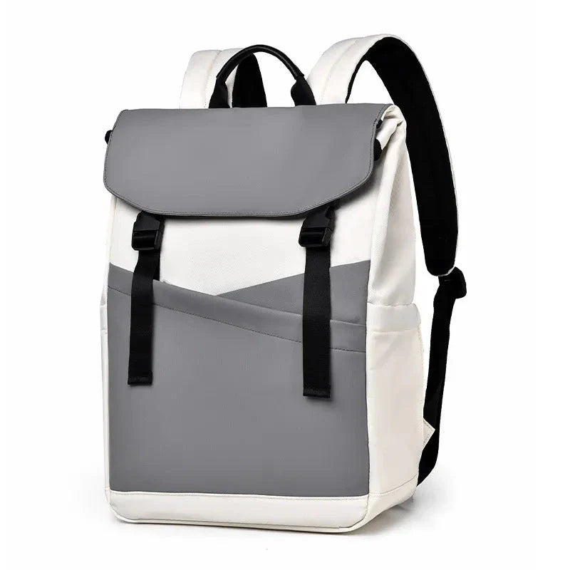 Version grise du sac à dos avec design moderne