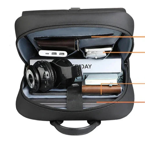 Détails des fermetures éclair du sac à dos imperméable