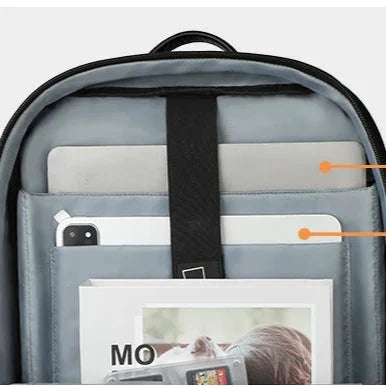 Sac à dos avec organisation optimale pour accessoires urbains