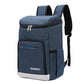 Sac à dos isotherme bleu avec bretelles rembourrées