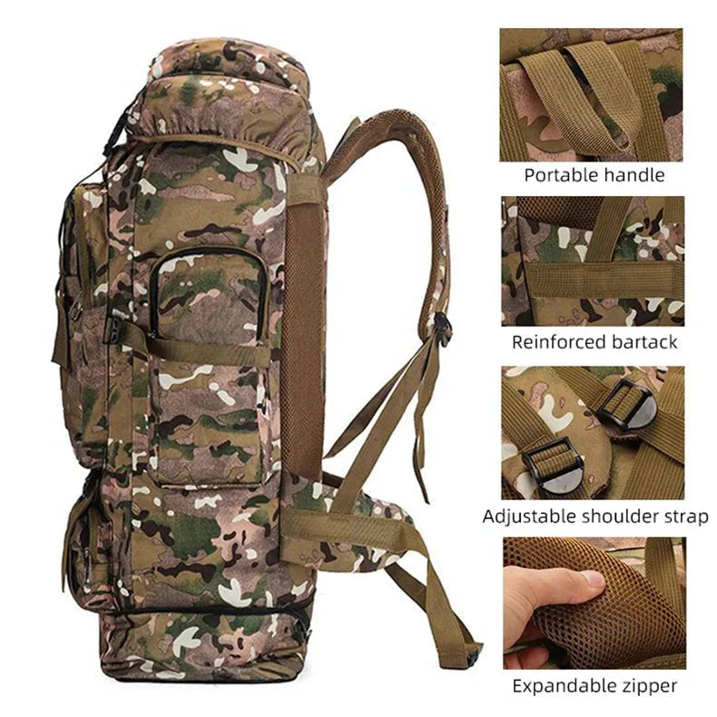 Sac à dos militaire avec ceinture de soutien