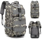 Sac à dos militaire motif ACU, vue de profil