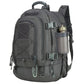 Sac à dos gris avec design ergonomique et nombreuses poches