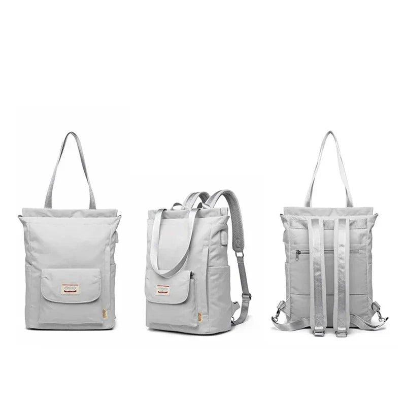 Port USB intégré sur le côté du sac à dos