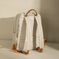 Vue arrière du sac avec sangle pour valise