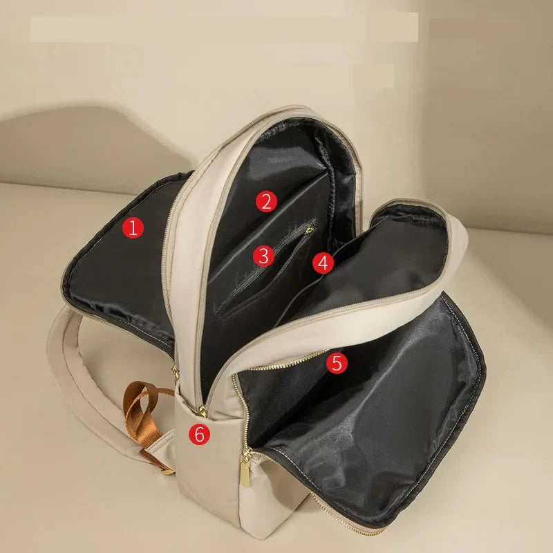 Sac à dos en couleur moderne, idéal pour le bureau