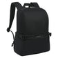 Version noire du sac à dos avec design moderne et pratique
