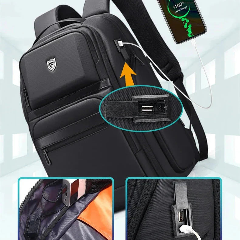 Sac à dos extensible avec fermeture éclair pour augmenter la capacité