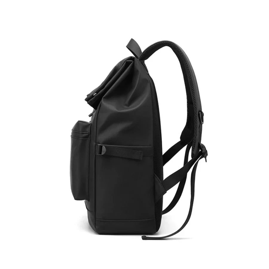 Détail du tissu imperméable du sac à dos urbain