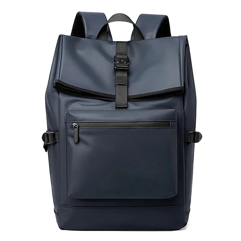 Sac à dos bleu marine avec compartiment pour ordinateur 17 pouces