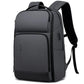 Sac à dos gris avec design ergonomique et dos respirant