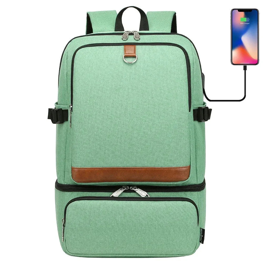 Version verte du sac à dos, ajoutant une touche de couleur
