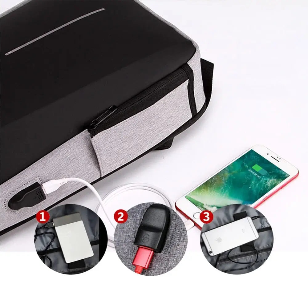 Compartiments internes pour ordinateur et accessoires