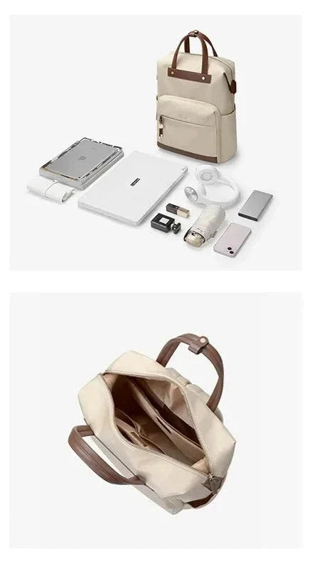 Sac à dos avec passant pour valise et poche antivol