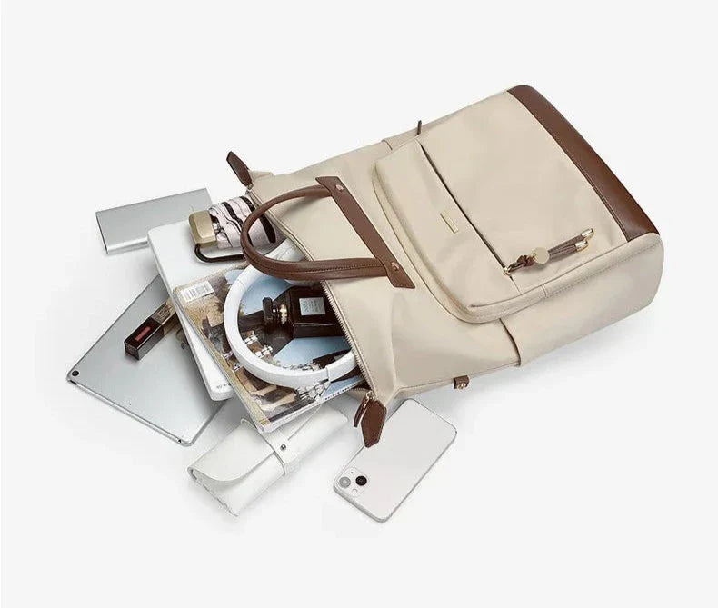 Fermeture à double zip du sac à dos moderne