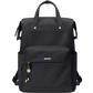 Sac à dos noir avec poignée élégante et résistante