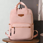 Sac à dos rose avec compartiment pour ordinateur 16 pouces