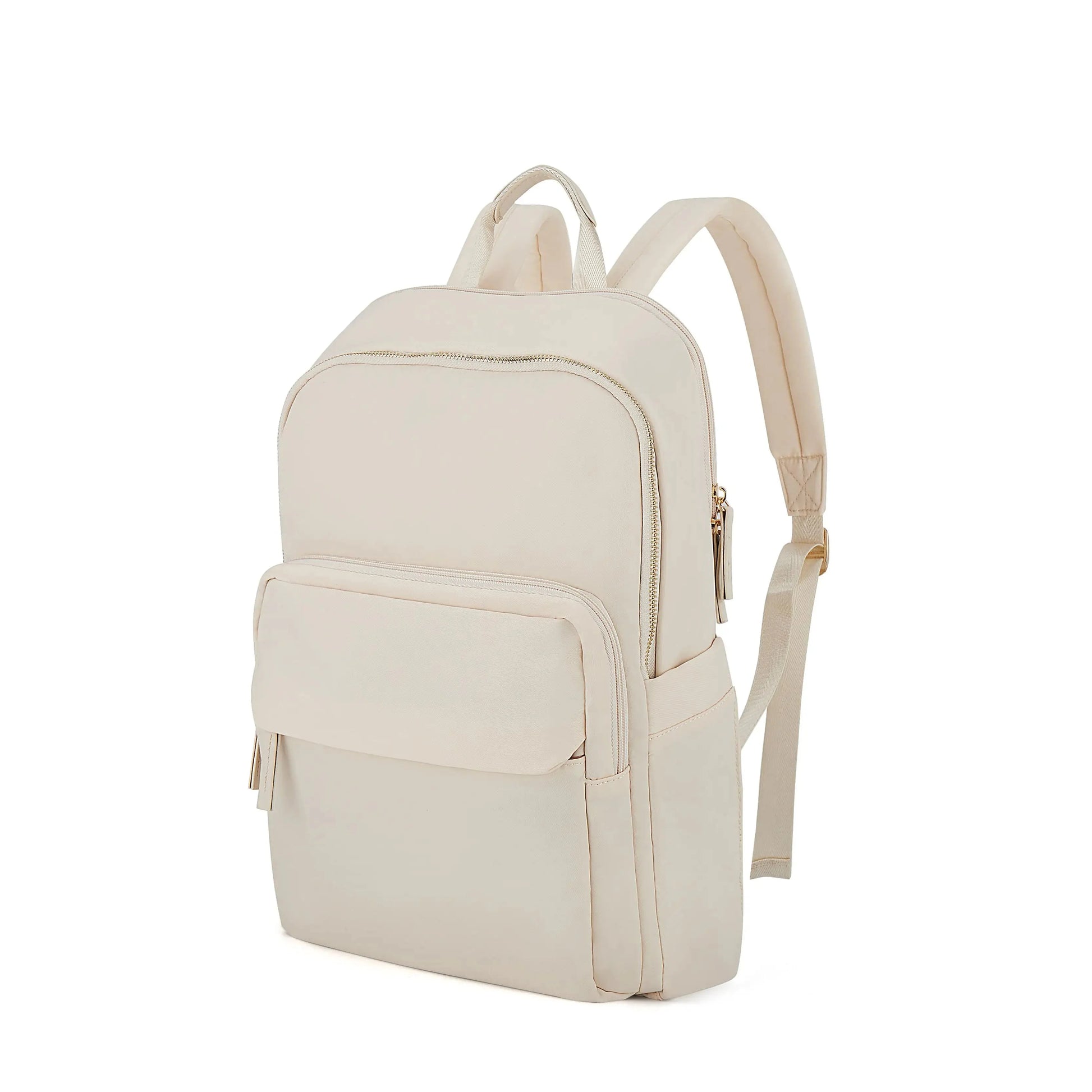 Sac à dos blanc pour ordinateur, design moderne et chic