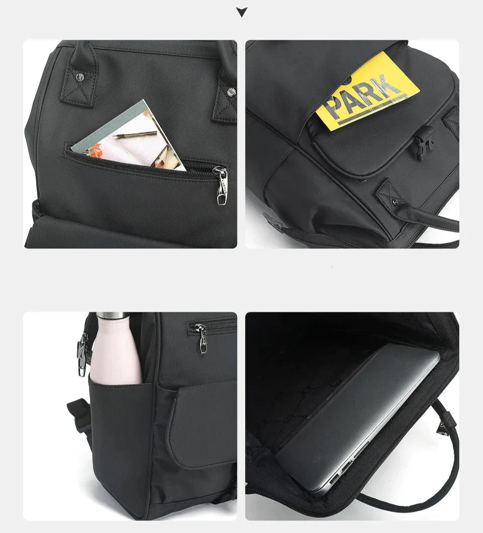 Intérieur spacieux du sac à dos avec compartiments organisés