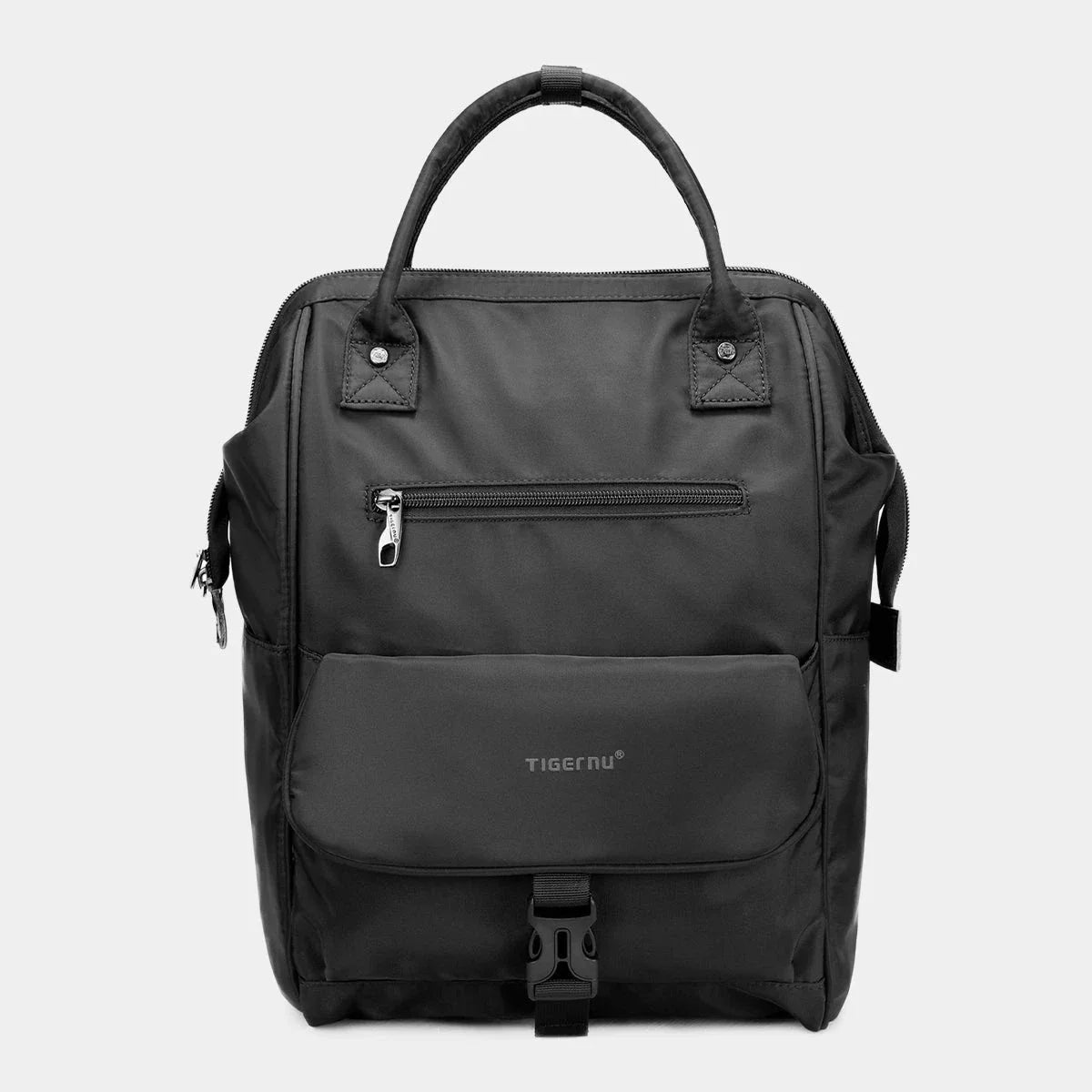 Modèle noir du sac à dos avec design professionnel