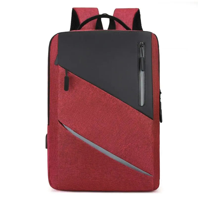 Sac à dos rouge, idéal pour un usage quotidien en ville