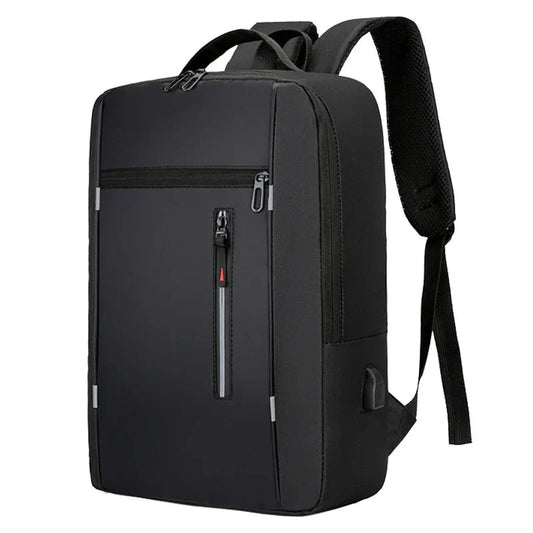 Sac à dos noir avec design professionnel et pratique