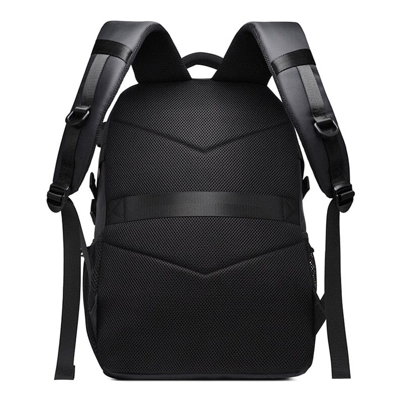 Sac à dos en nylon imperméable avec bandes réfléchissantes