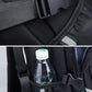Vue arrière du sac à dos avec sangle pour valise