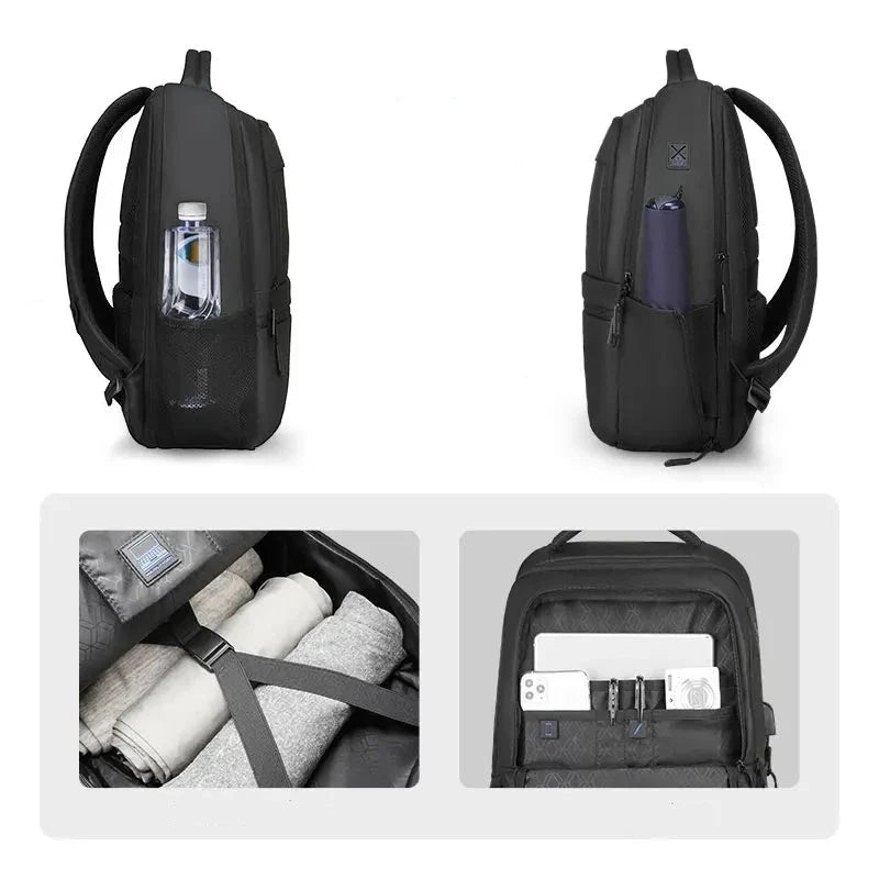 Compartiments intérieurs du sac à dos pour organisation optimale