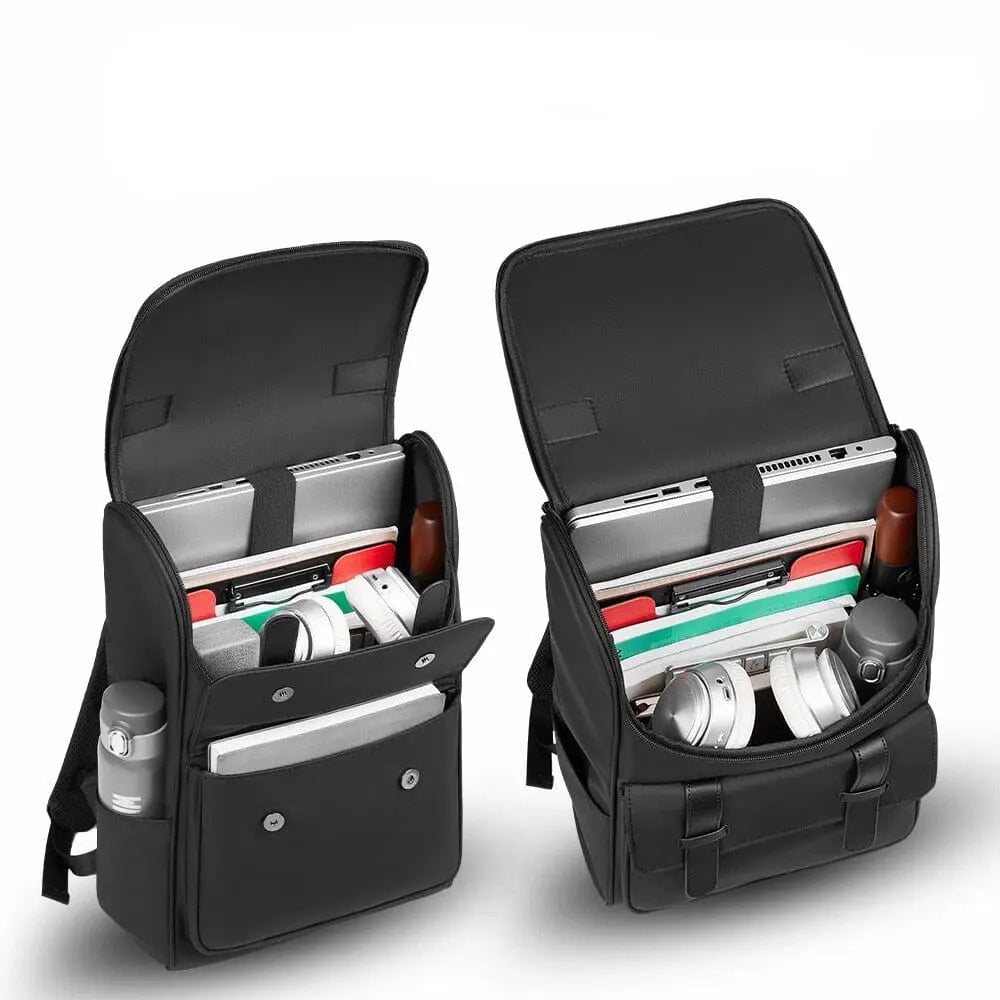 Sac à dos noir avec compartiment pour ordinateur portable