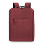 Sac à dos rouge avec compartiments pour documents