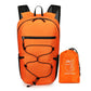 Sac orange, compact, parfait pour un usage quotidien