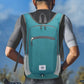 Sac à dos compact, imperméable, avec fermeture éclair visible