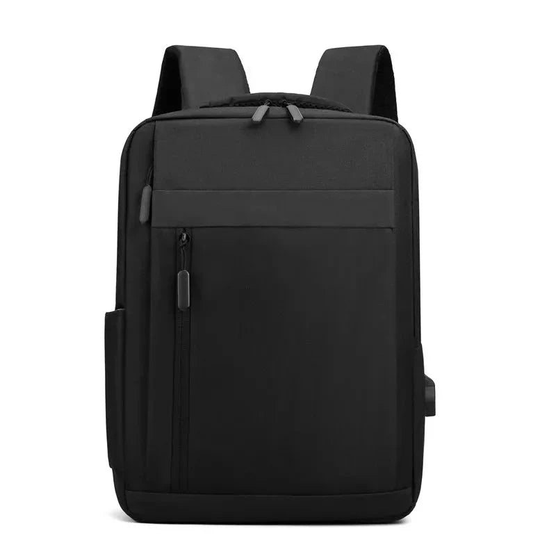 Sac à dos noir élégant adapté aux déplacements urbains