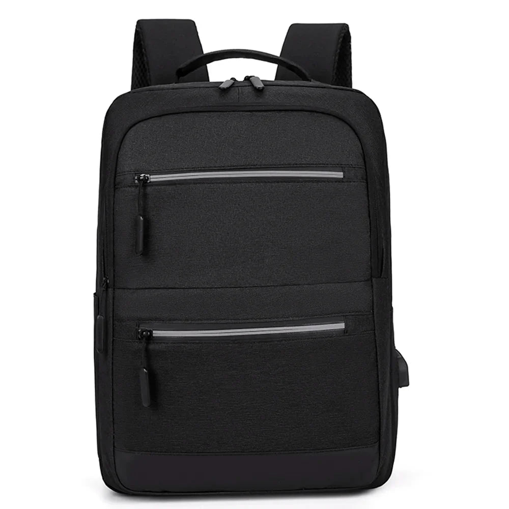 Sac à dos noir en nylon et polyester résistant