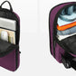 Sac à dos avec sangle pour valise et tissu résistant
