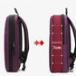 Détail des bretelles ajustables et confortables du sac