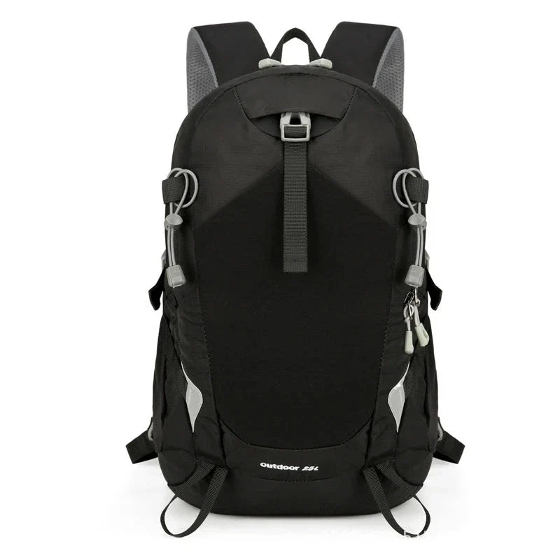 Sac à dos noir 25L, design compact et léger pour randonnée